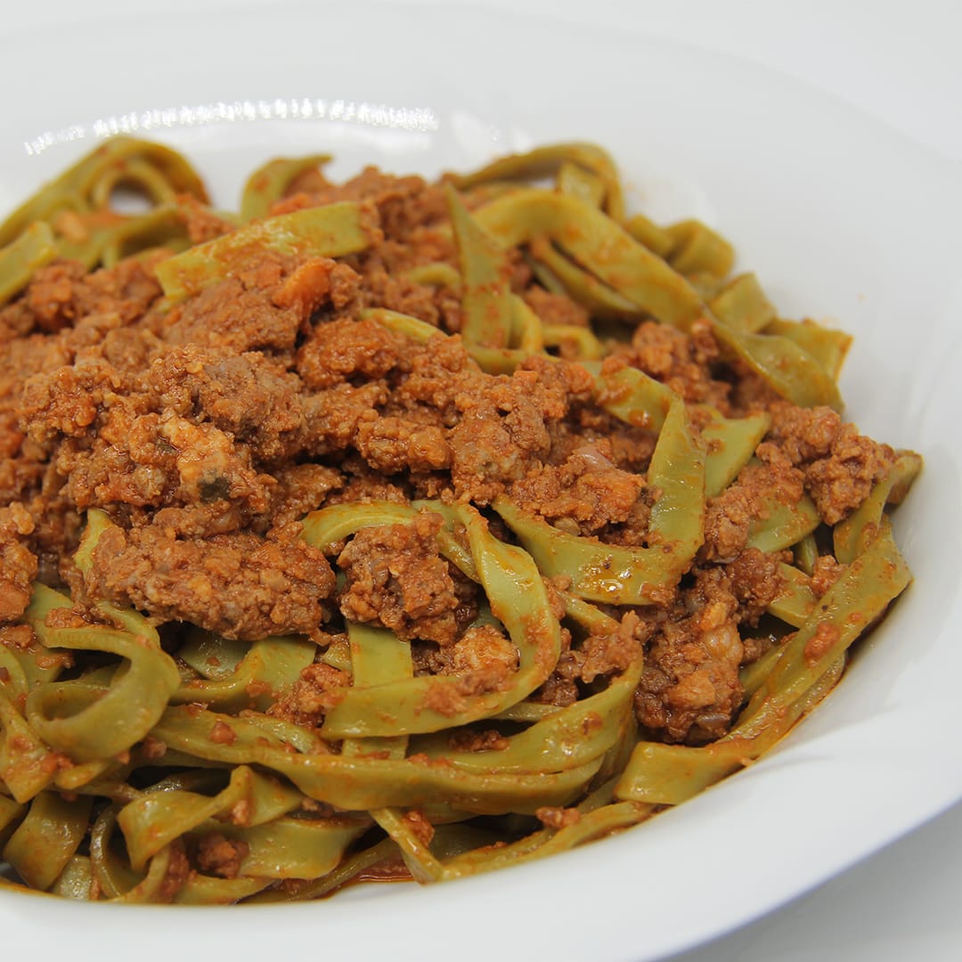 Tagliatelle verdi al ragù - immagine 2