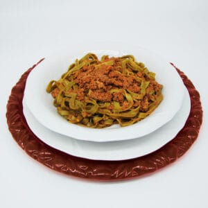 Tagliatelle verdi al ragù