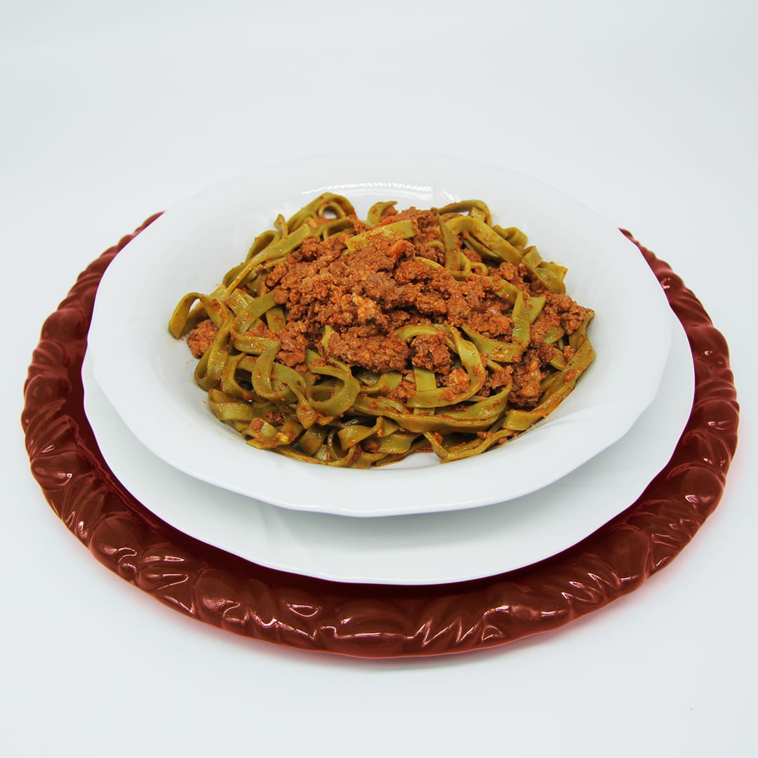Tagliatelle verdi al ragù